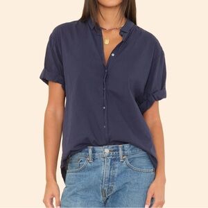 XiRENA navy Channing  shirt. Medium